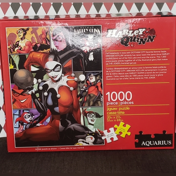 Harley Quinn 1000 Piece Puzzle - Picture 2 of 3